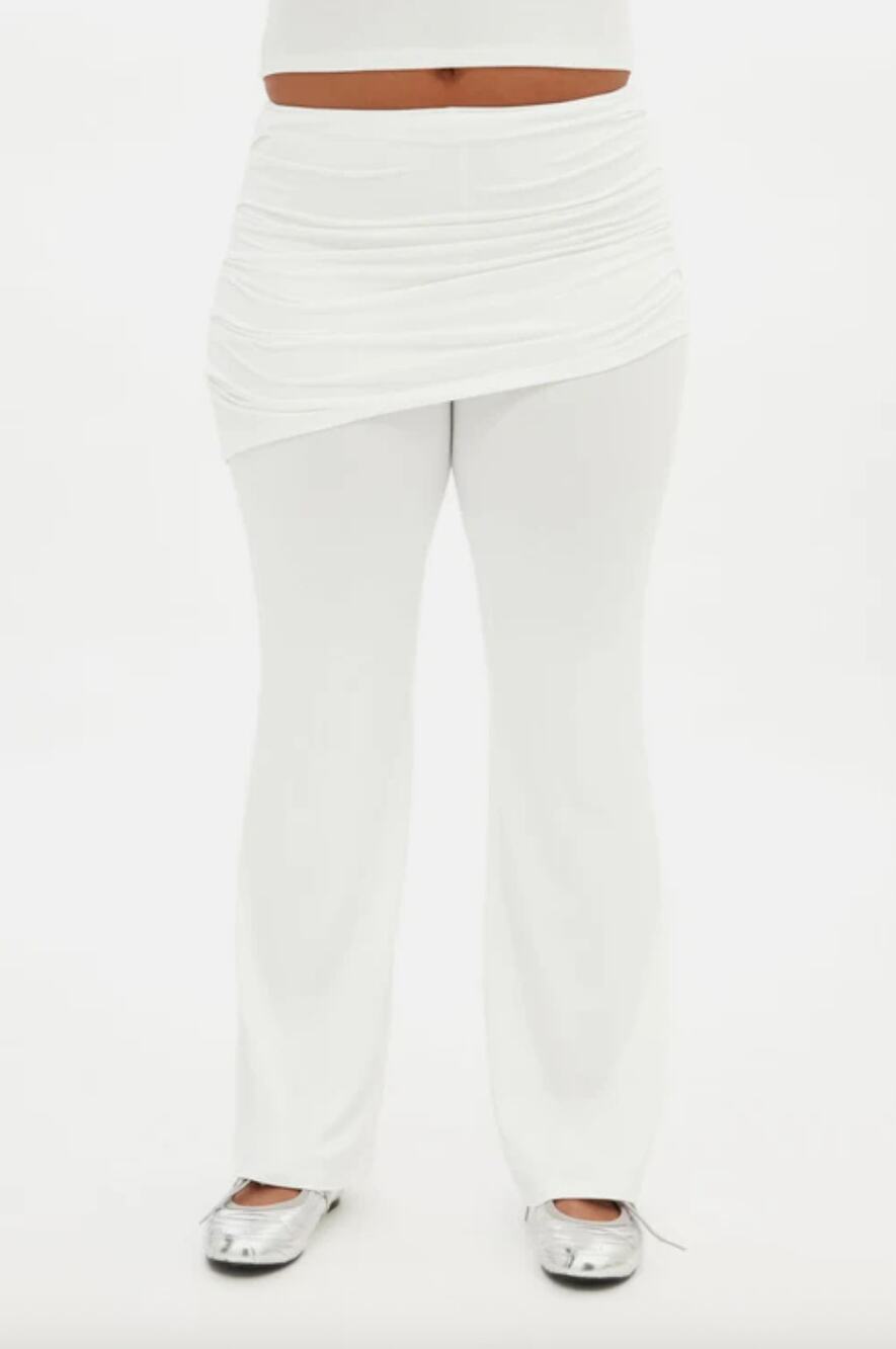 NEW Girlfriend Collective Jersey Lounge Skirt Pants Size XL Athleisure Stretch